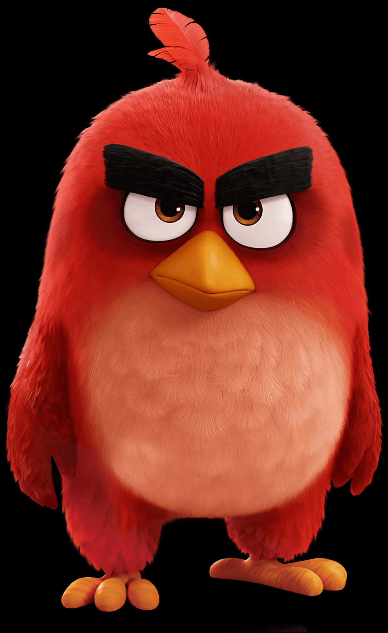 Red Angry Bird Character