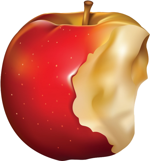 Red Apple Bite Icon