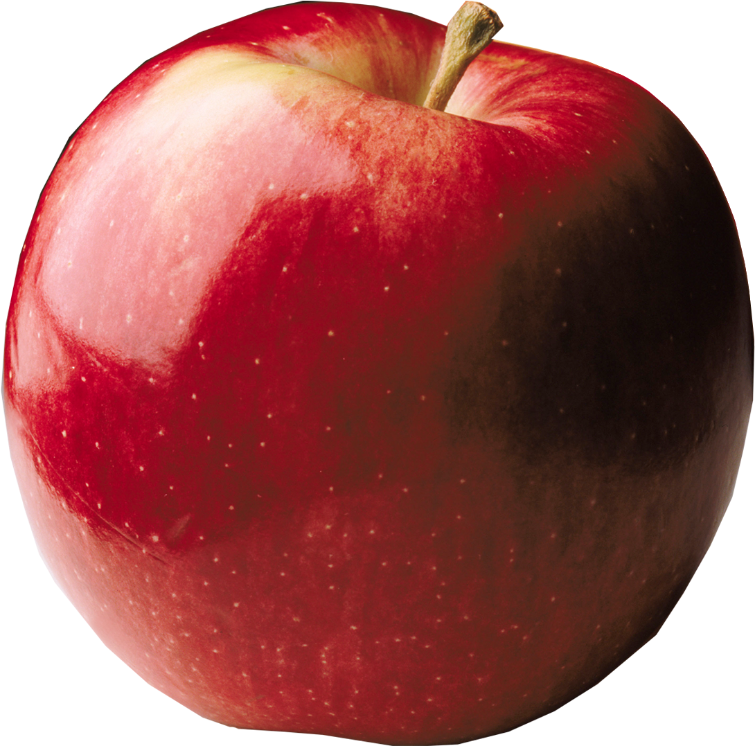 Red Apple Closeup Image