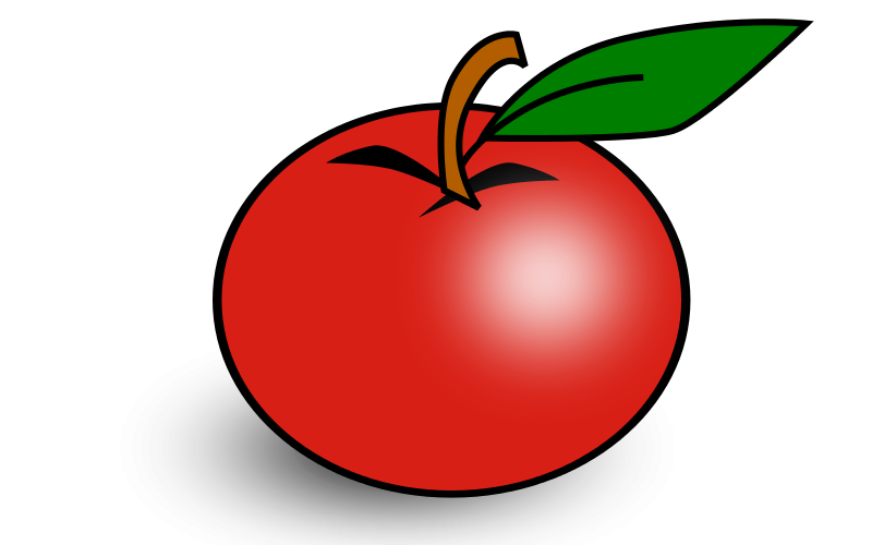 Red Apple Graphic