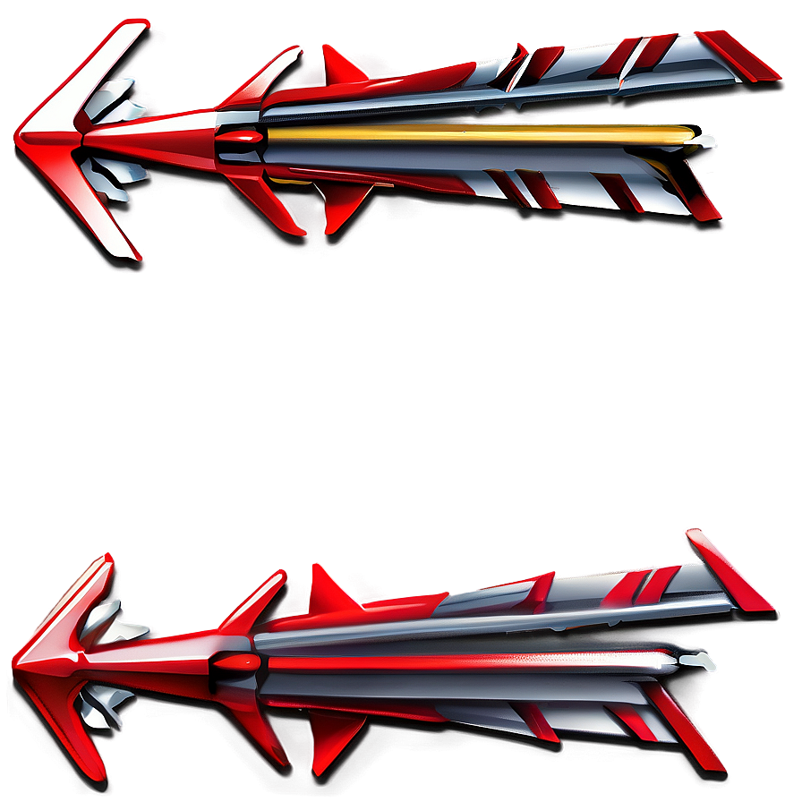 Red Arrow Divider Png Oan5