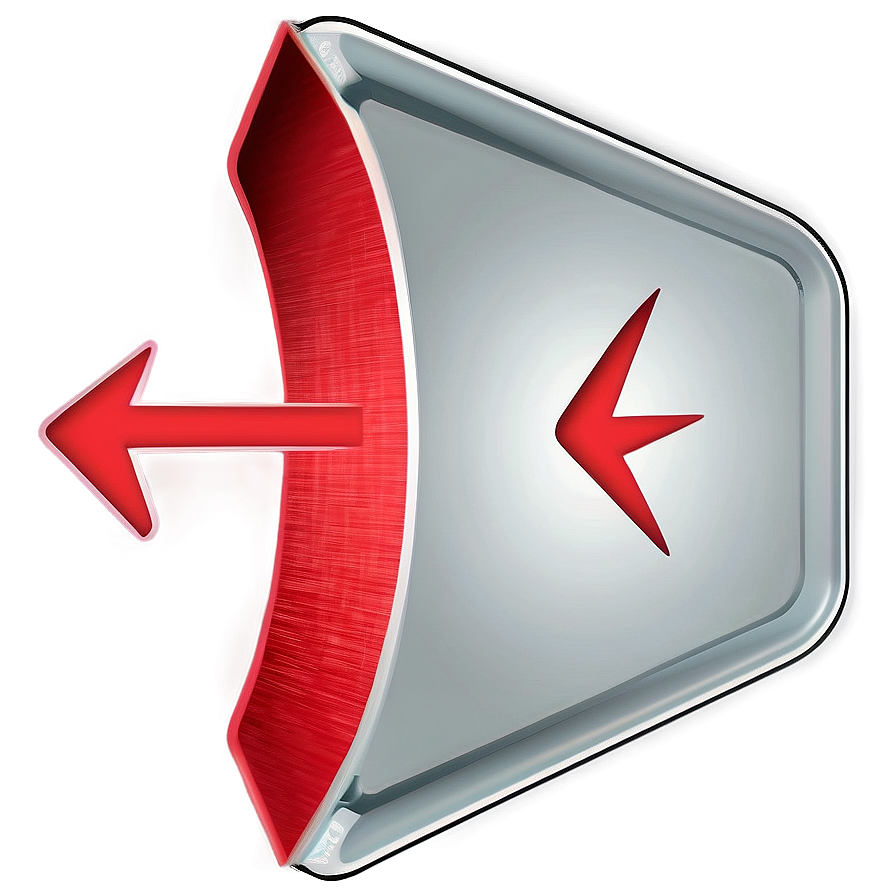 Red Arrow For Alerts Png 23