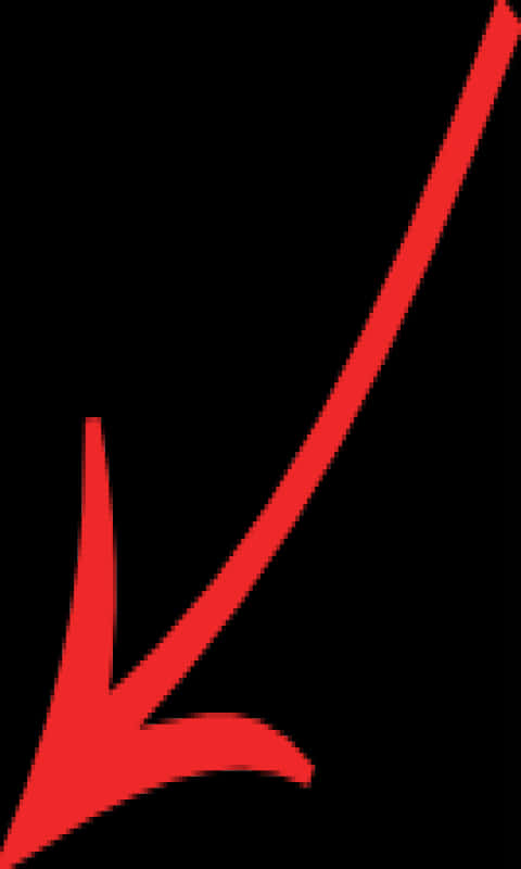 Red Arrow Graphic Element