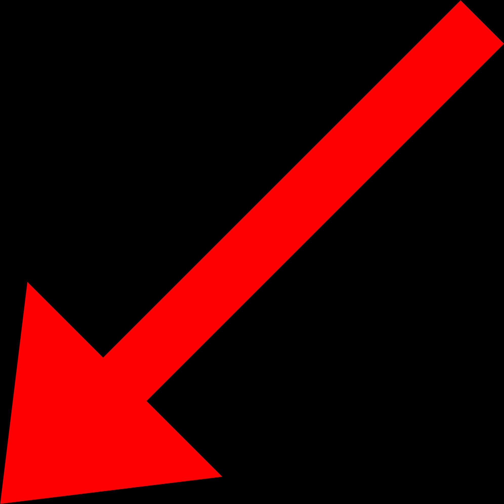 Red Arrow Graphic Icon