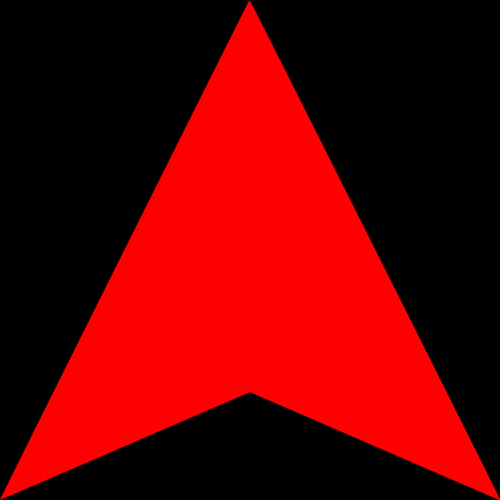 Red Arrow Graphicon Black Background