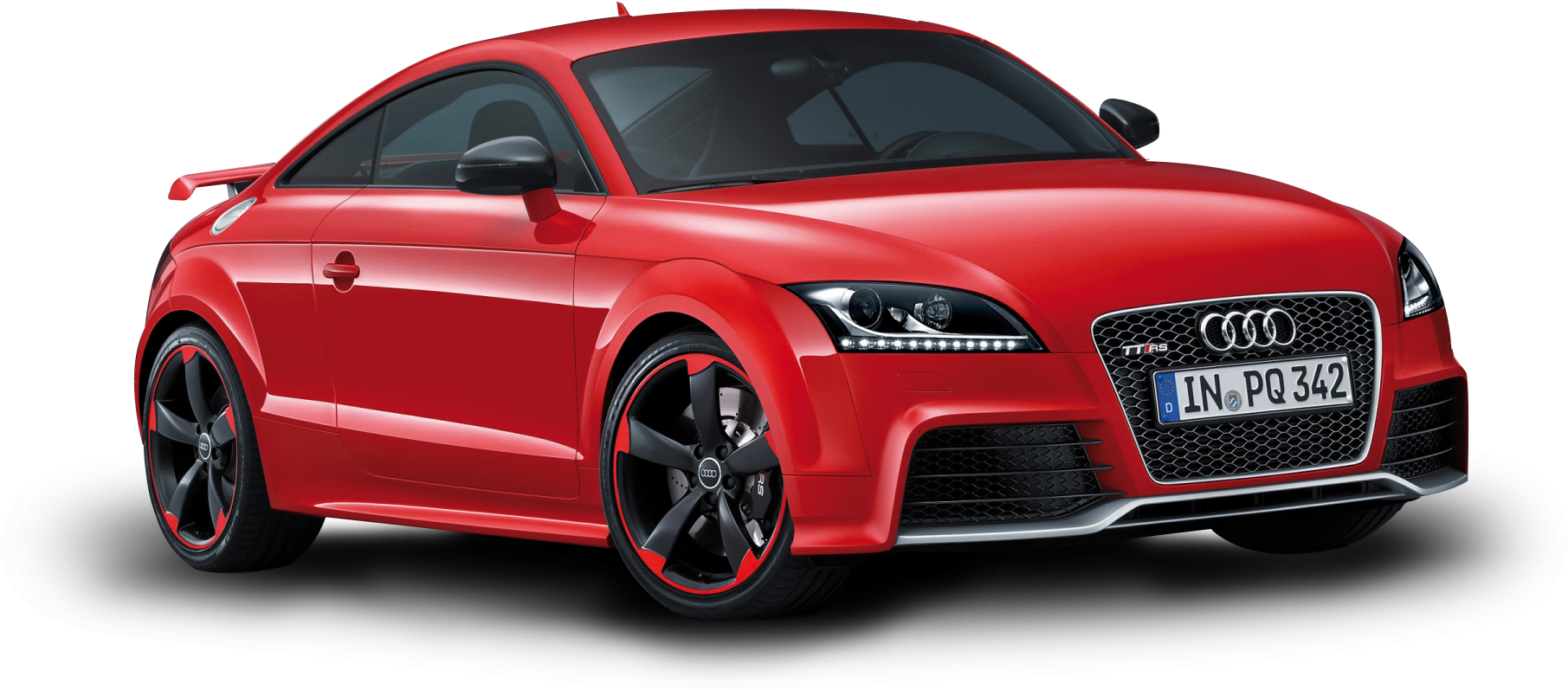 Red Audi T T S Coupe Sports Car