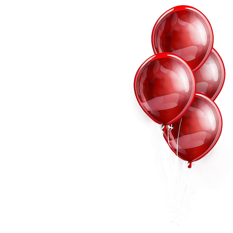 Red Balloons Png Rtr59