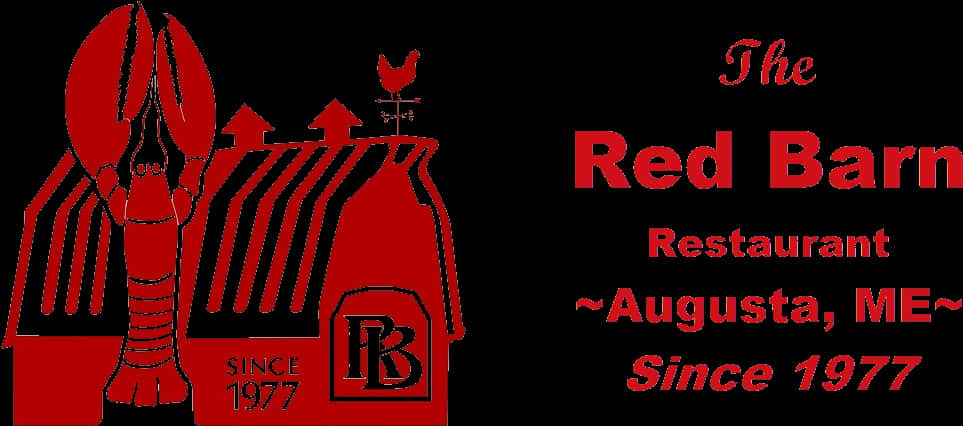 Red Barn Restaurant Augusta M E Logo