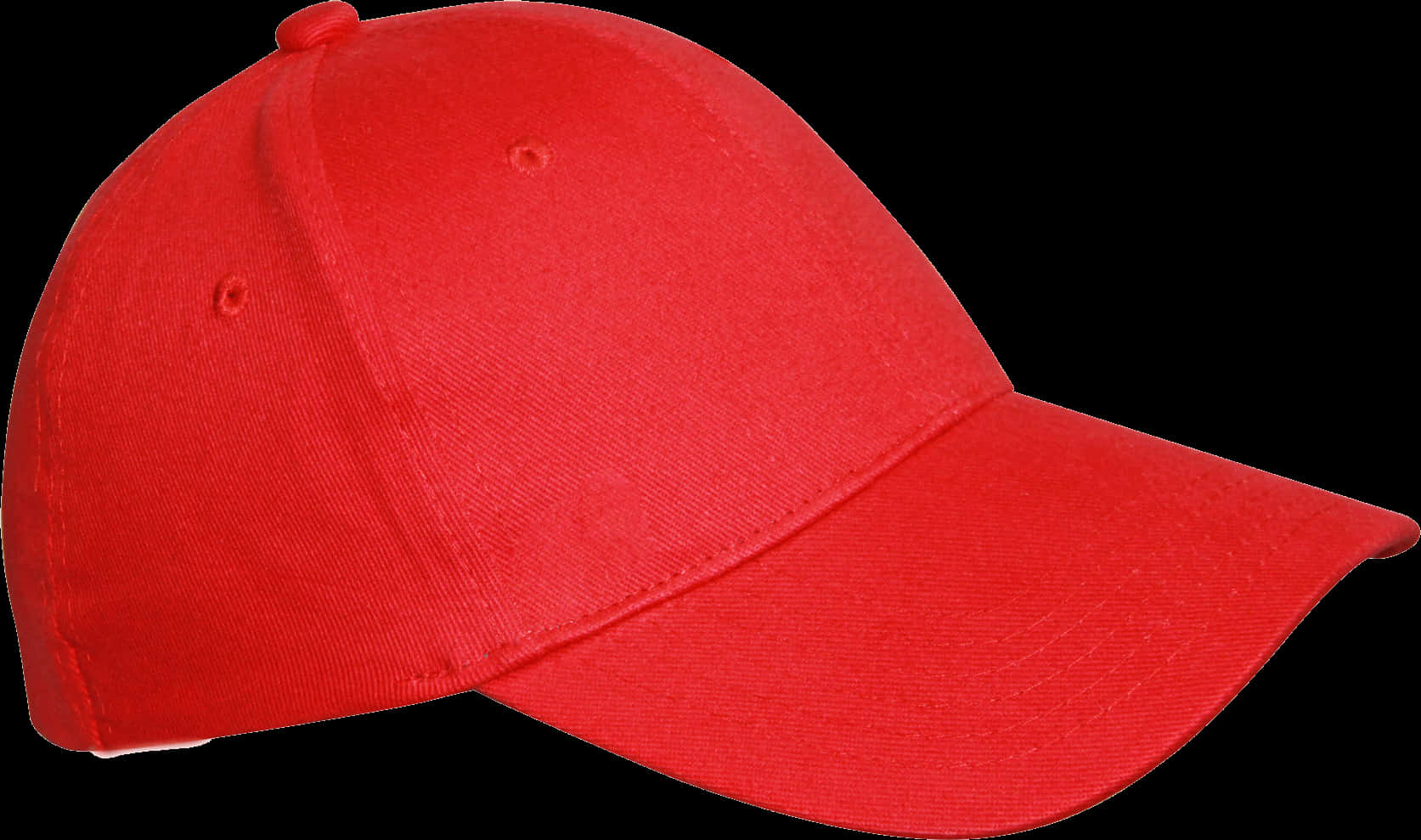 Red Baseball Cap Isolated