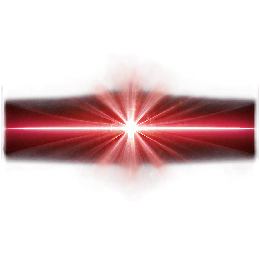 Red Beam Light Flare Png Yni