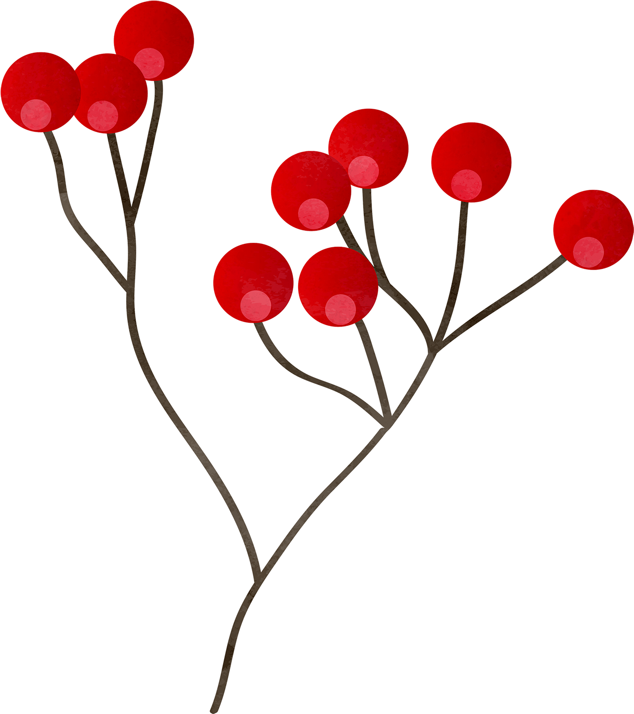 Red Berries Illustration