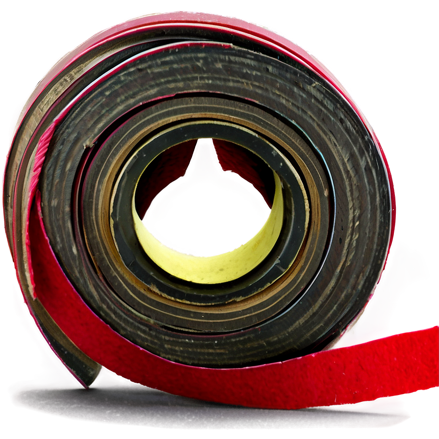 Red Binding Tape Png 06132024