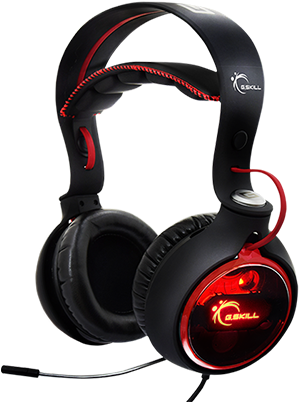 Red Black Gaming Headset