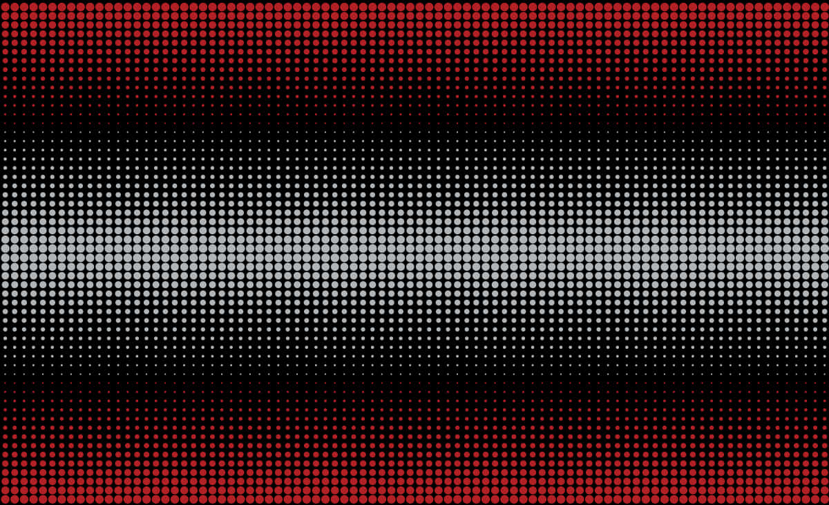 Red Black Gradient Dot Pattern