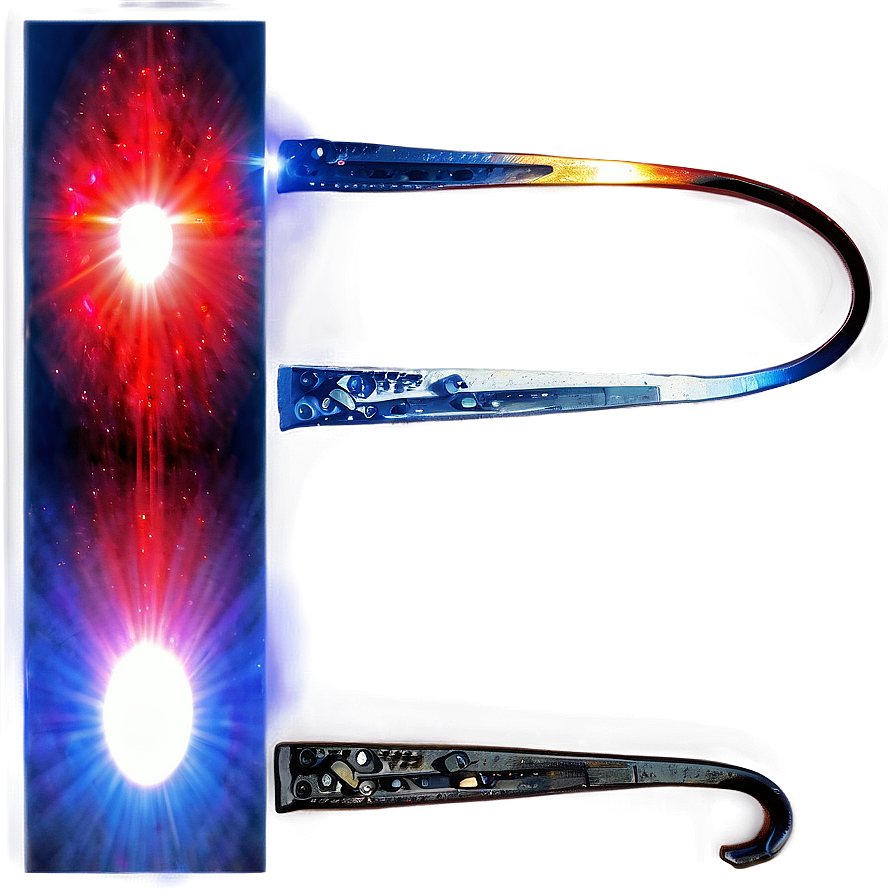 Red Blinding Lens Flare Png Qhw5