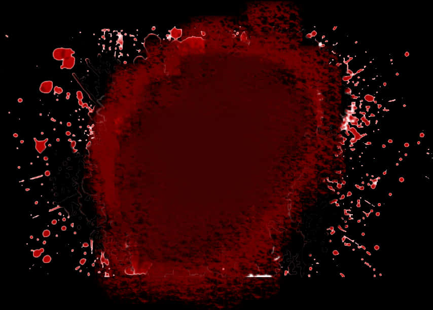 Red Blood Splatter Texture