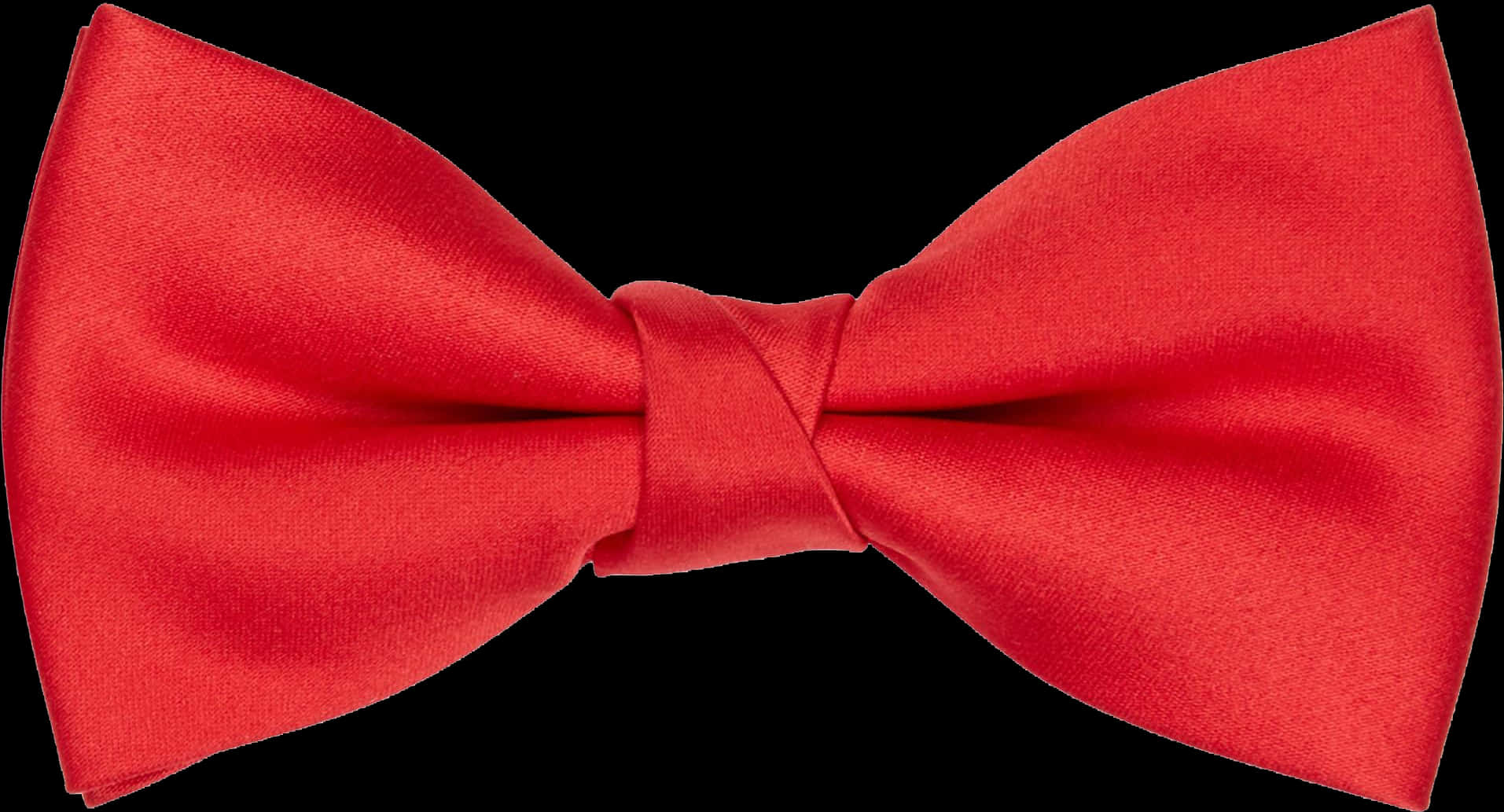 Red Bow Tie Black Background