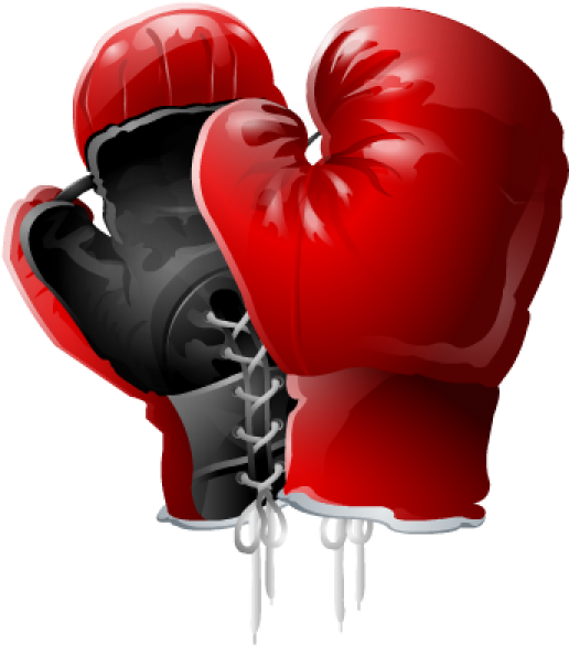 Red Boxing Gloves Graphic