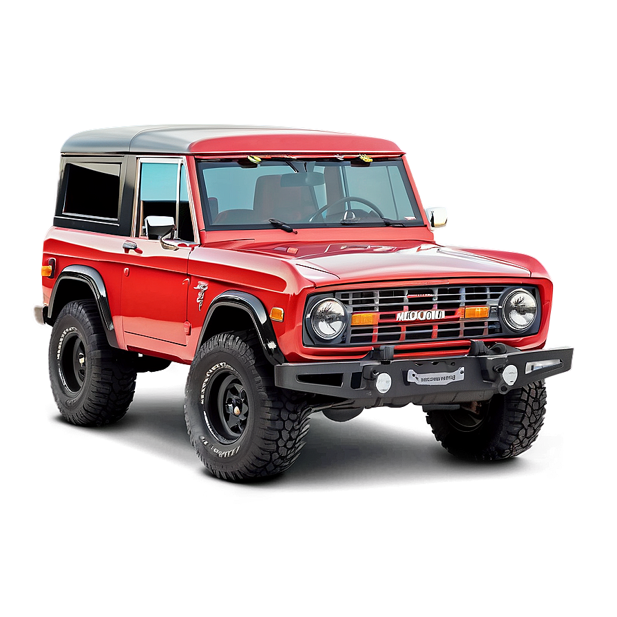 Red Bronco Png Nha21