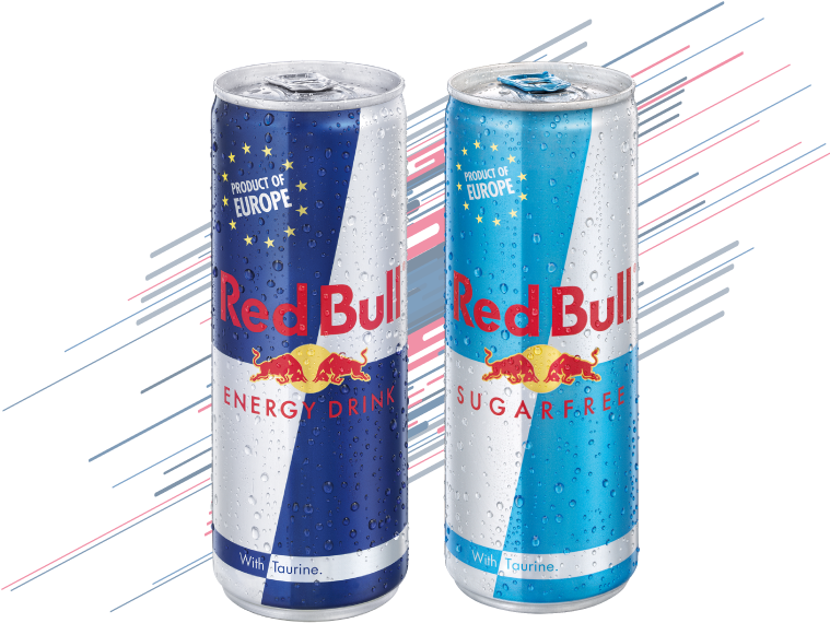 Red Bull Energyand Sugar Free Cans