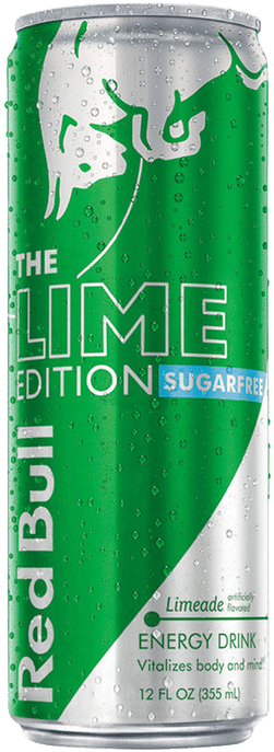 Red Bull Lime Edition Sugarfree Can