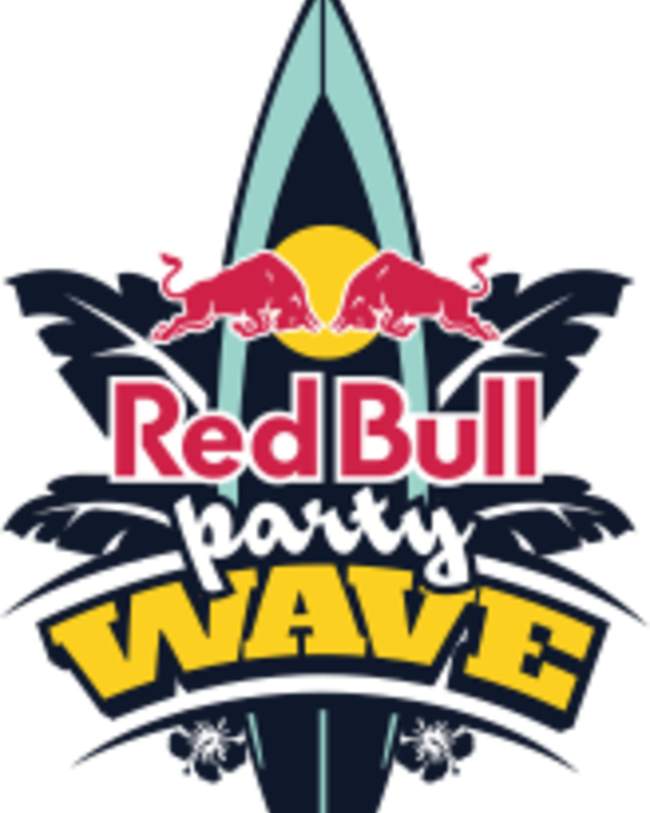 Red Bull Party Wave Logo