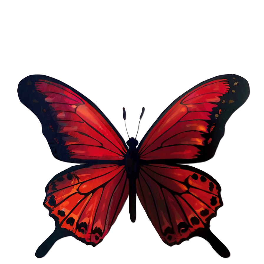 Red Butterfly B