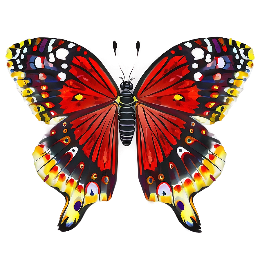 Red Butterfly C