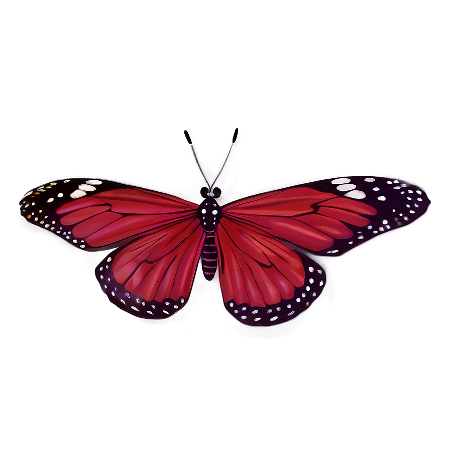 Red Butterfly Emoji Png 69