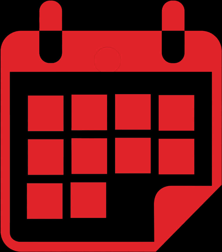 Red Calendar Icon