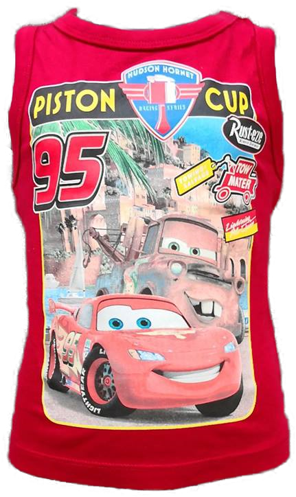 Red Cars Movie Graphic Tank Top