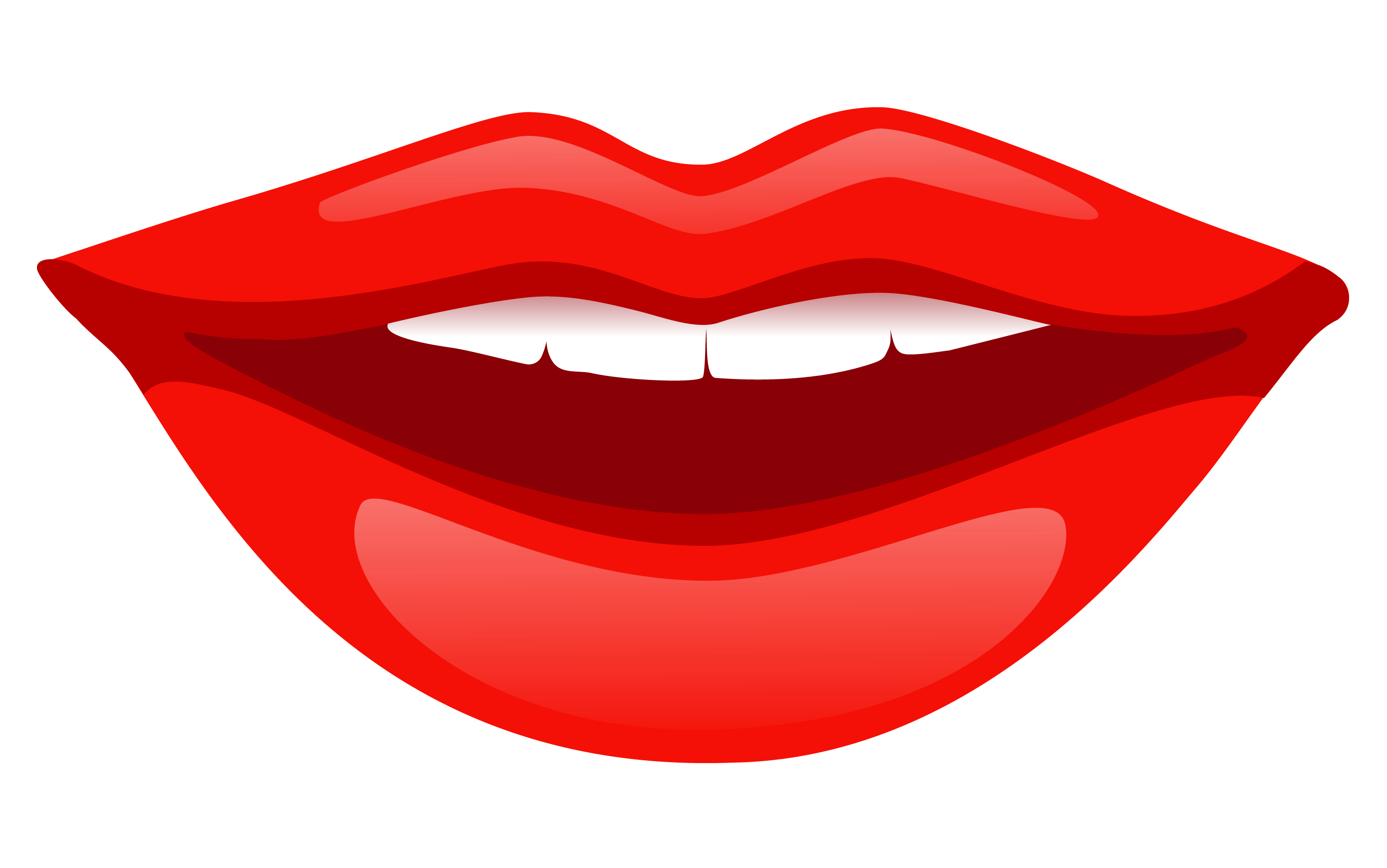 Red Cartoon Lips