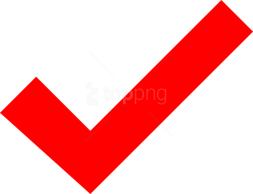 Red Check Mark Transparent Background.png
