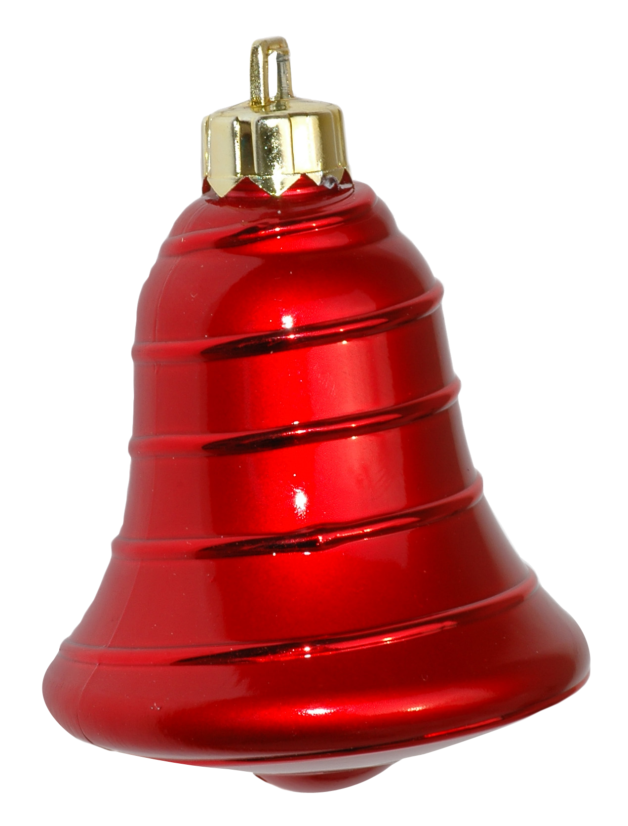 Red Christmas Bell Ornament.png