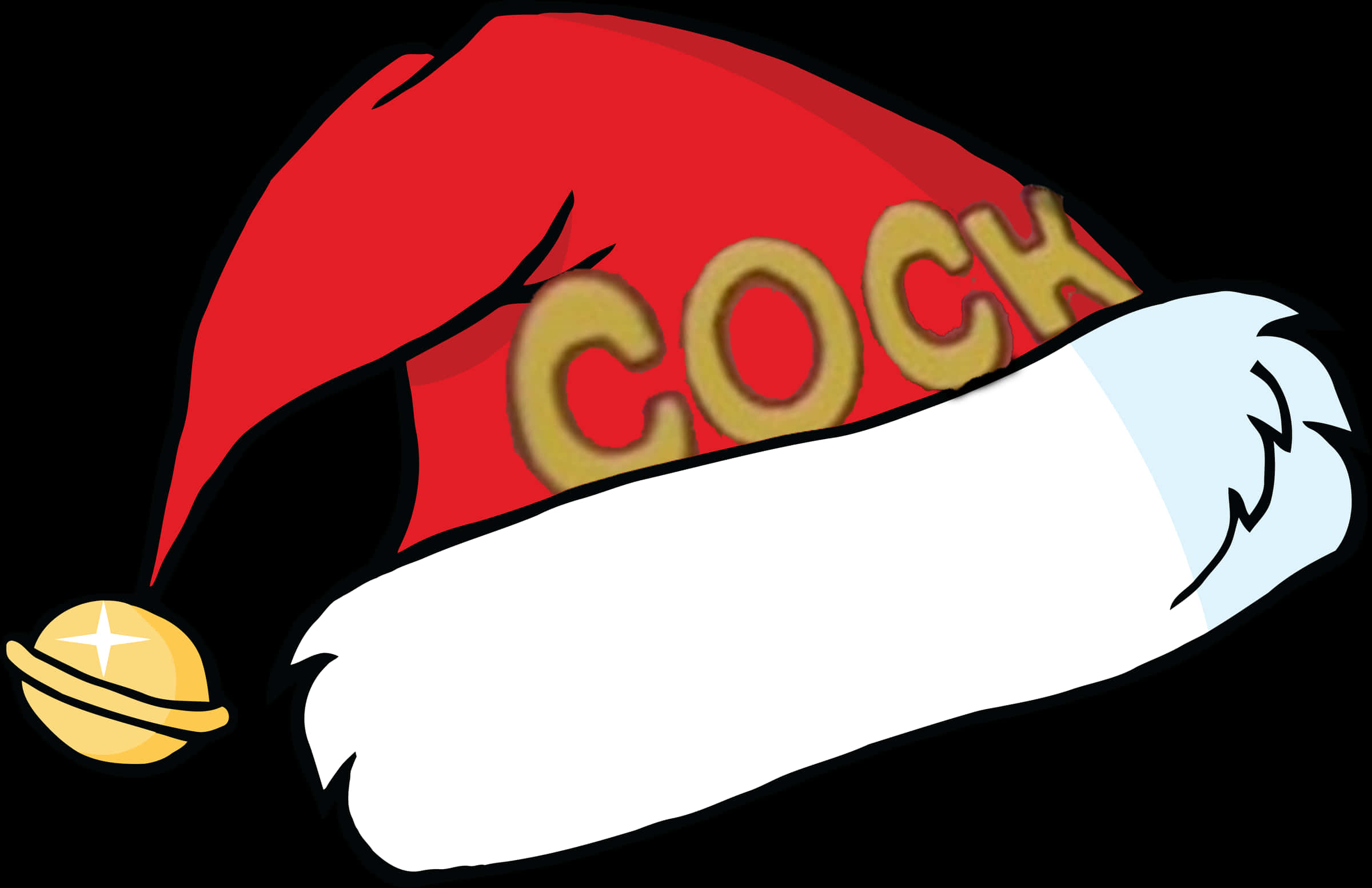 Red Christmas Hat Graphic