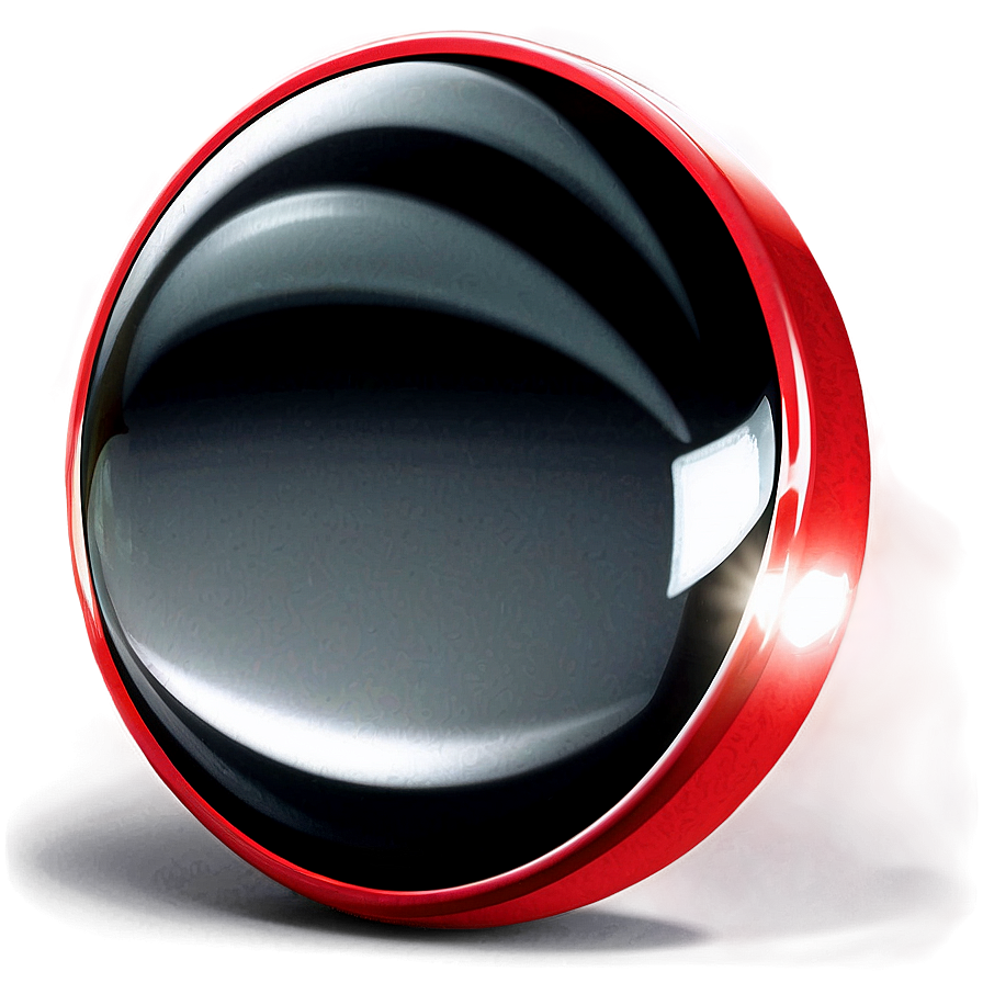 Red Circle With Gloss Effect Png 53