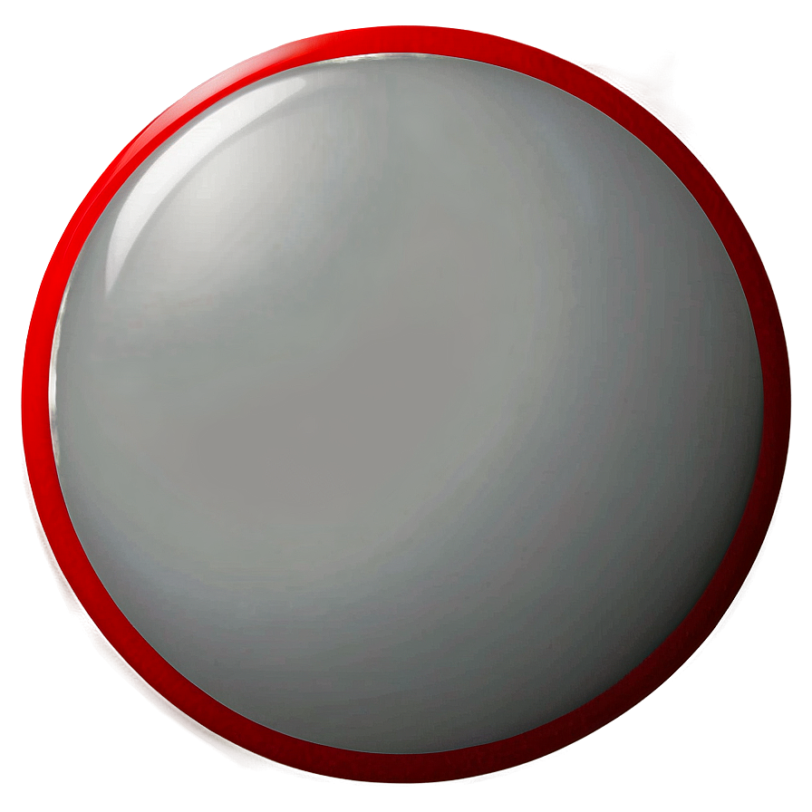 Red Circle With Gloss Effect Png Tyx43