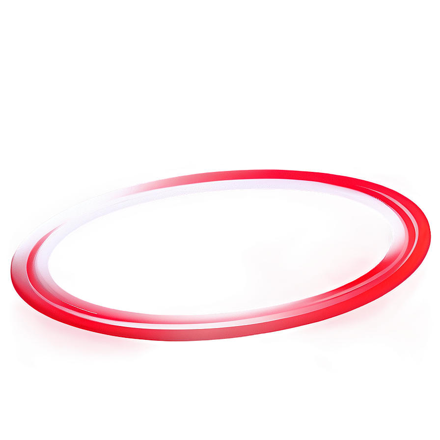 Red Circle With Light Effect Png 04302024