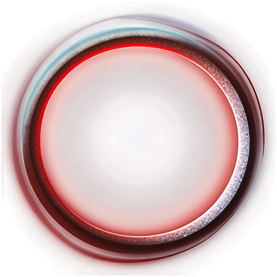 Red Circle With Light Effect Png Otn53