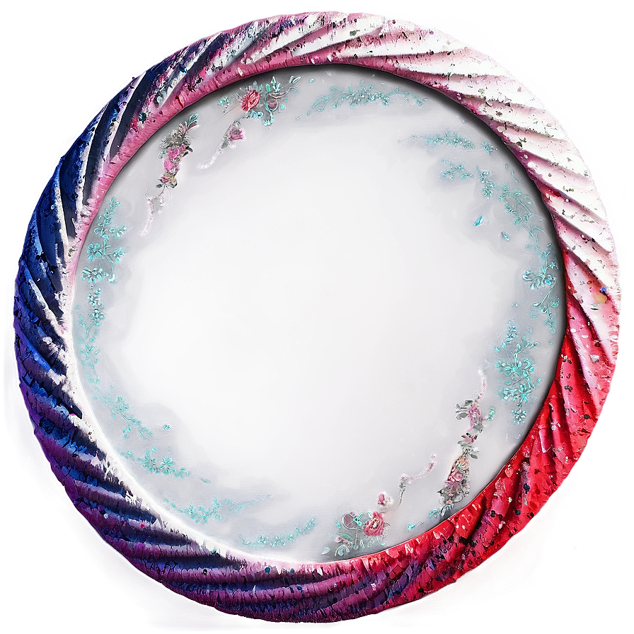 Red Circle With Texture Png Ilq50