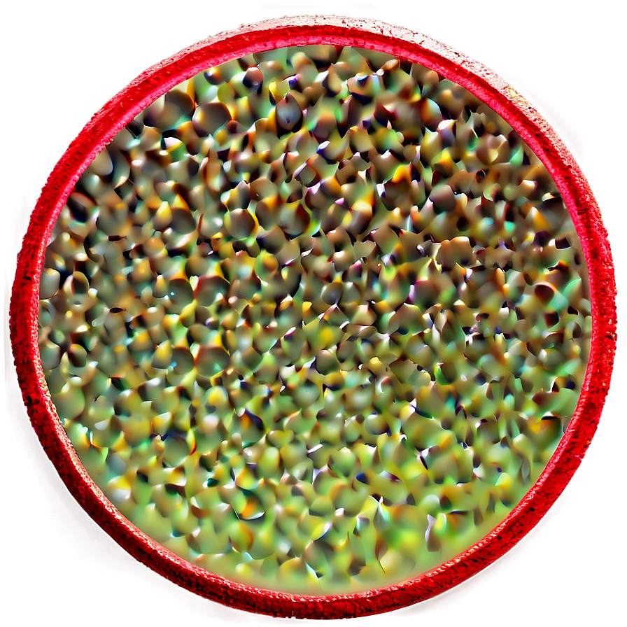 Red Circle With Texture Png Odk