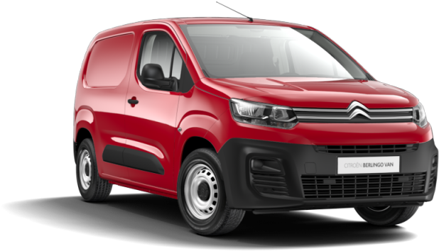 Red Citroen Berlingo Van