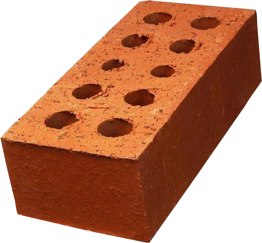 Red Clay Brick Construction Material