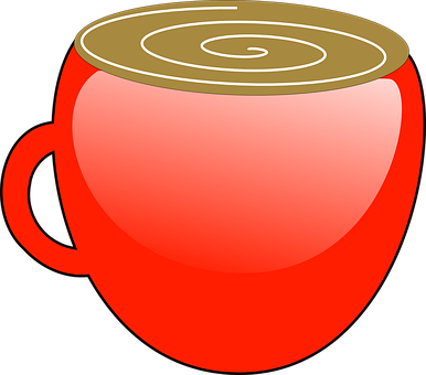 Red Coffee Cup Clipart