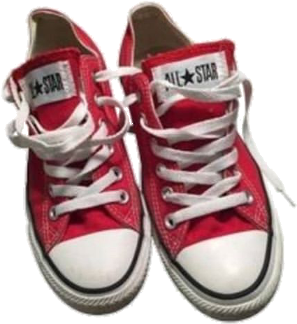 Red Converse All Star Sneakers