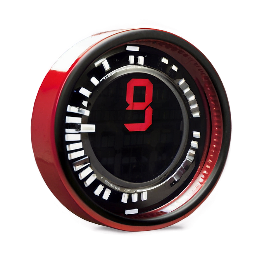 Red Countdown Timer Png Qso42