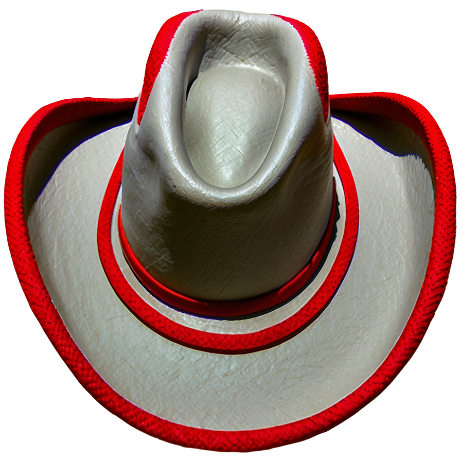 Red Cowboy Hat Png 04292024