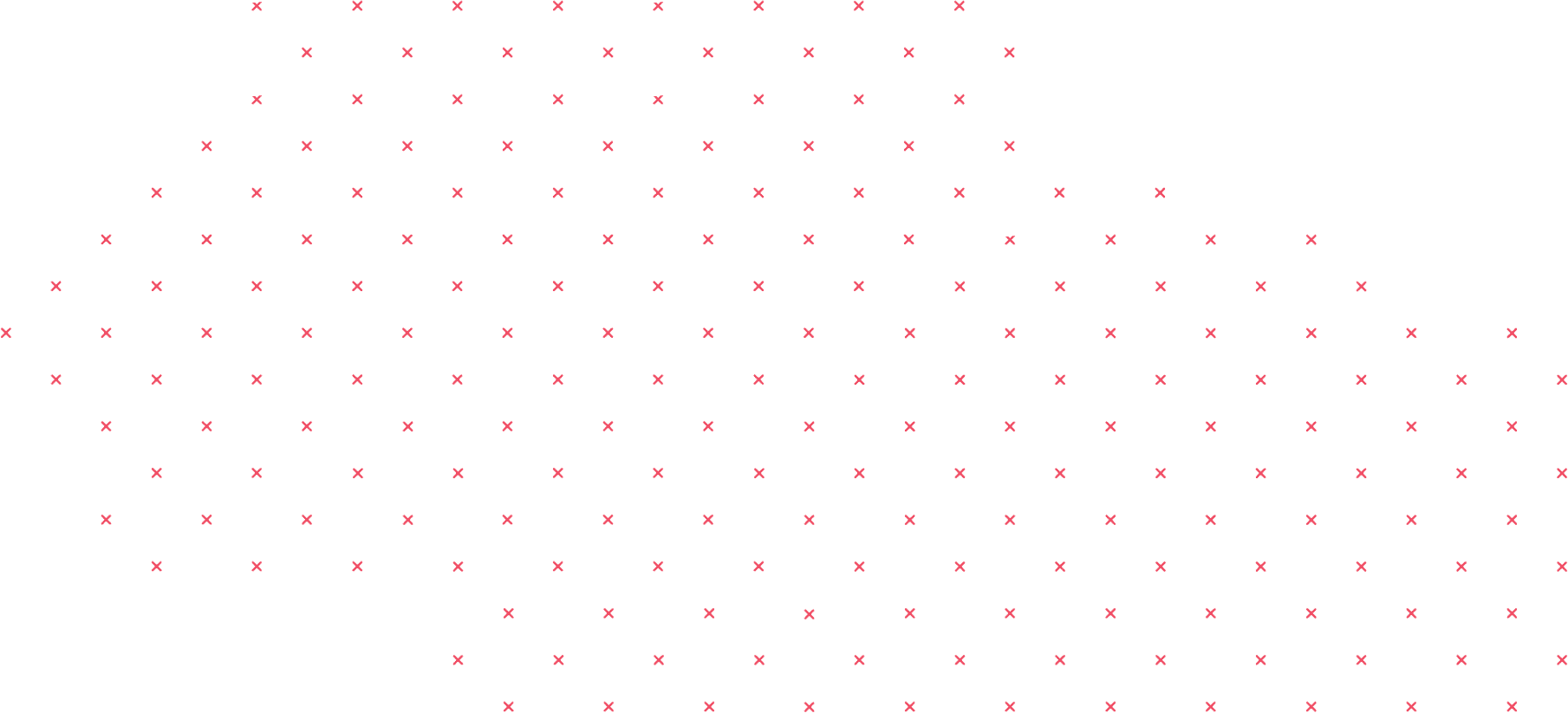 Red Cross Dot Patternon Blue Background