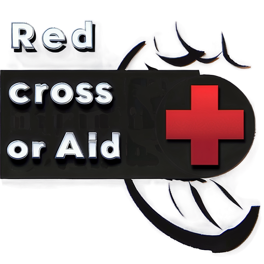 Red Cross For Aid Png 1