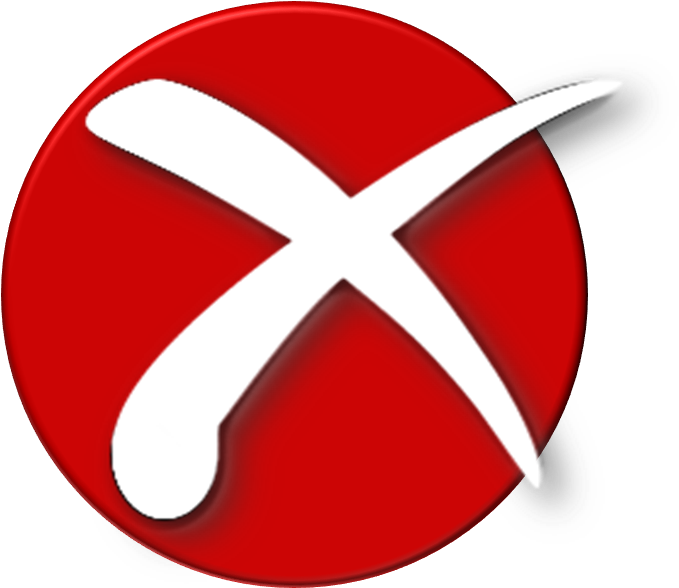 Red Crossed Circle Icon